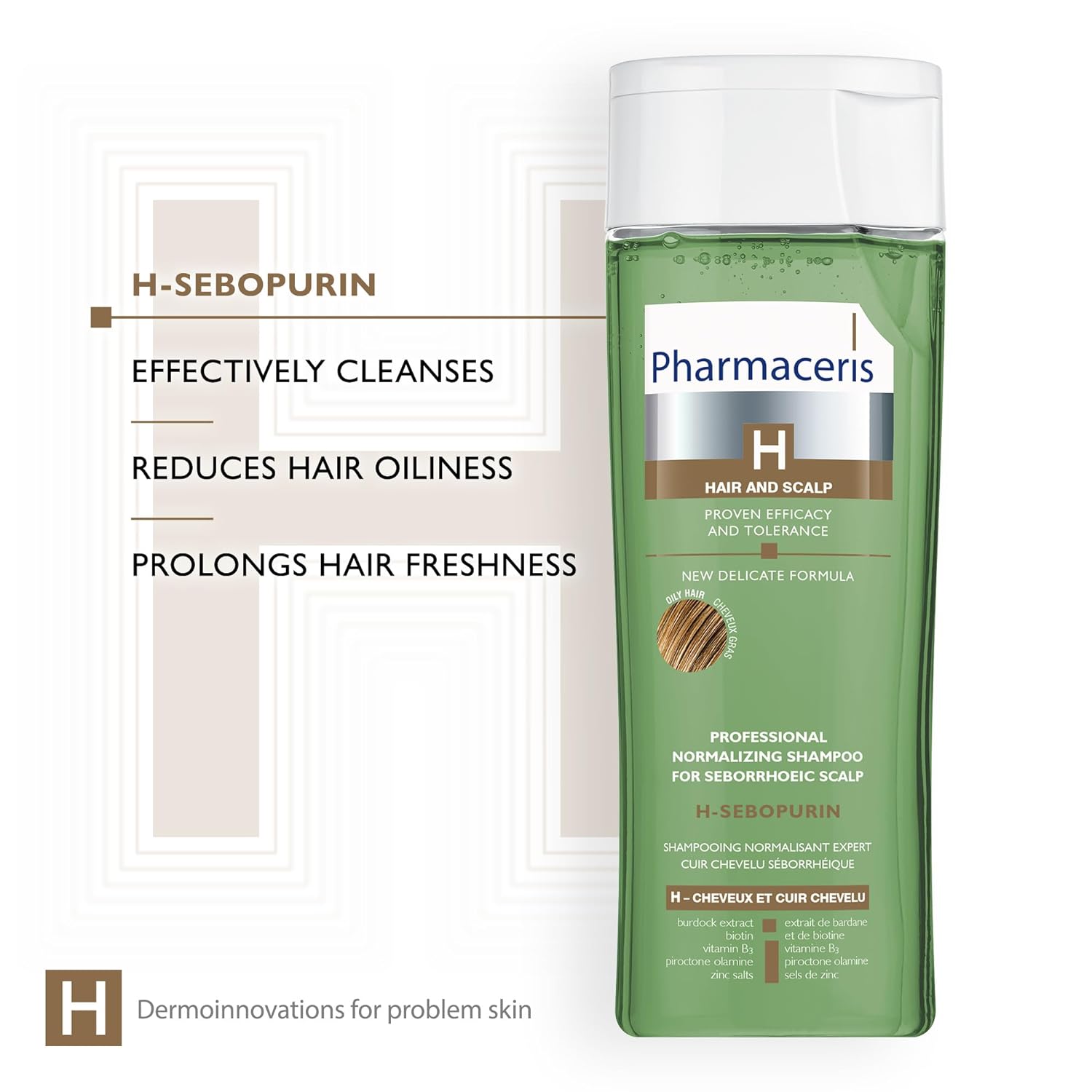 Ph Sebo Purin Shampoo For Oilyhair 250ml