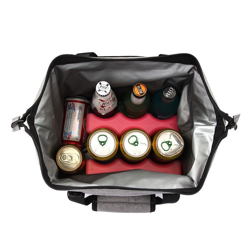 EVA Insulated Lunch Bag with Wide Opening Design