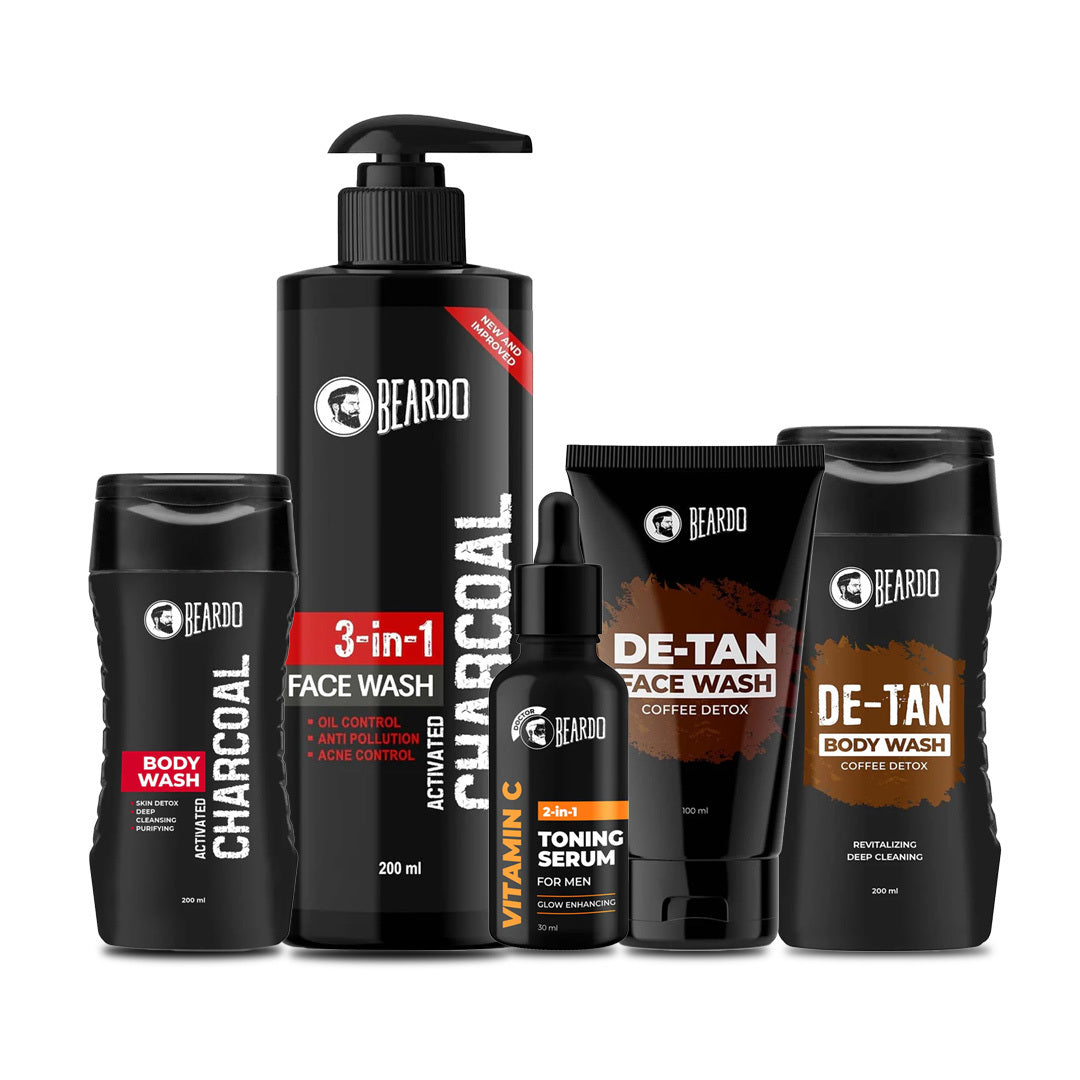 Beardo De-Tan & Detox Kit