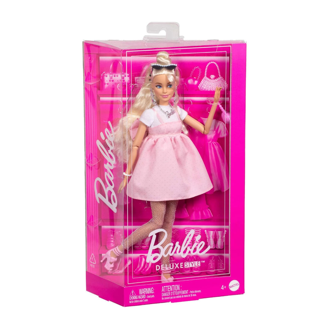 Barbie Deluxe Style Barbiecore Blonde Fashion Doll, 30.48cm, 4+ Years
