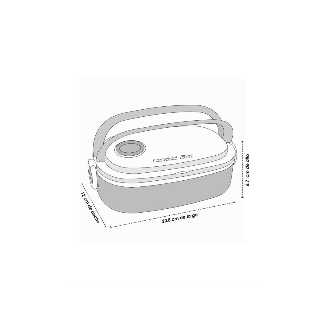 Twisoo Stainless Steel Lunch Box With Cutlery Set, Leakproof, Multi-Compartment, Assorted Colors, LBS-005