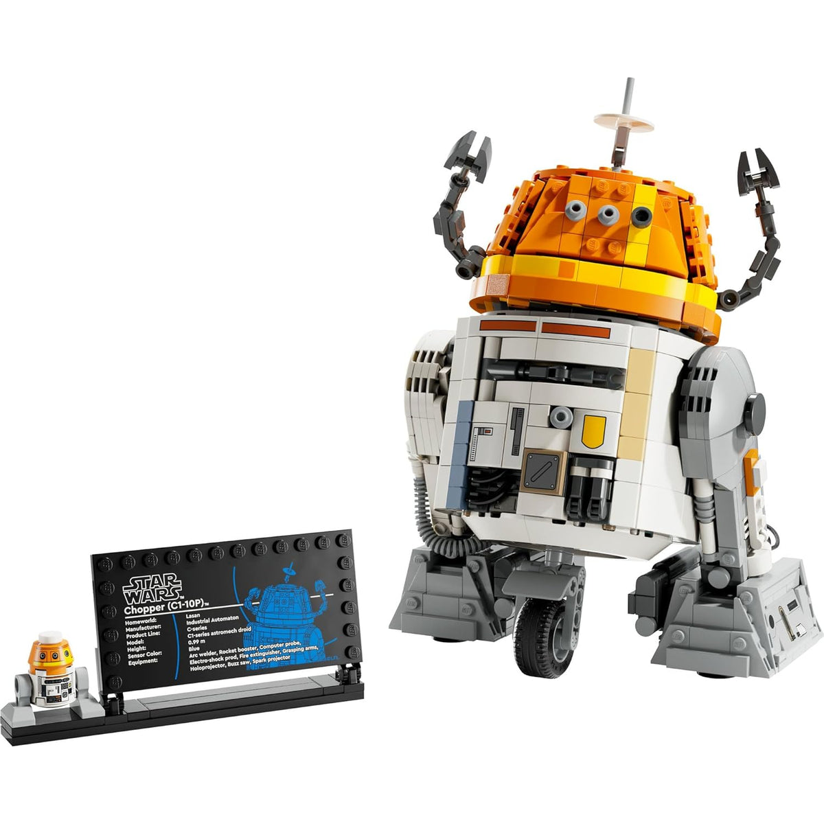 LEGO Star Wars Ahsoka Chopper Astromech Droid Building Toy Set