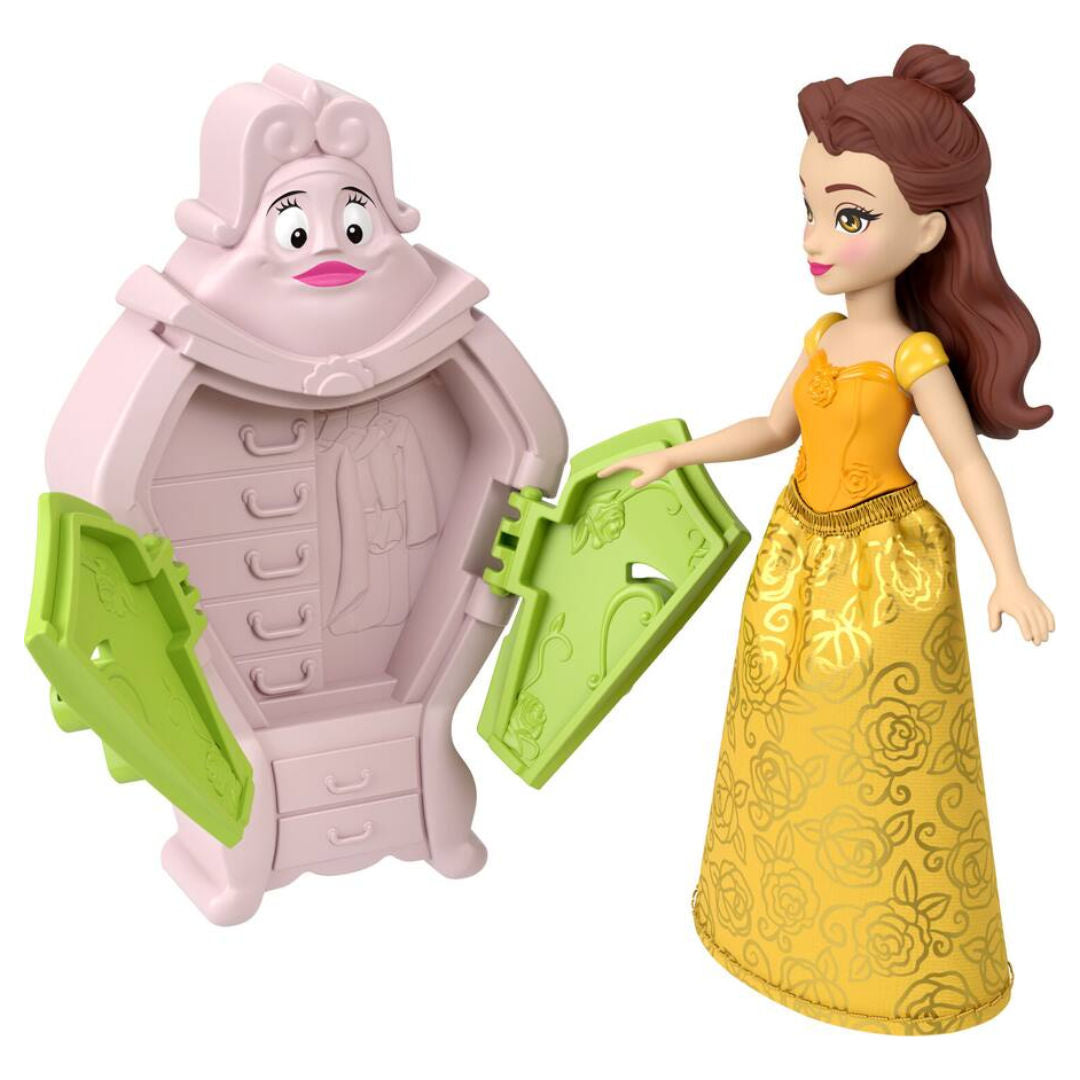 Disney Princess Beauty and the Beast Belle Storytime Stackers Castle Playset, For Age 3+ Years