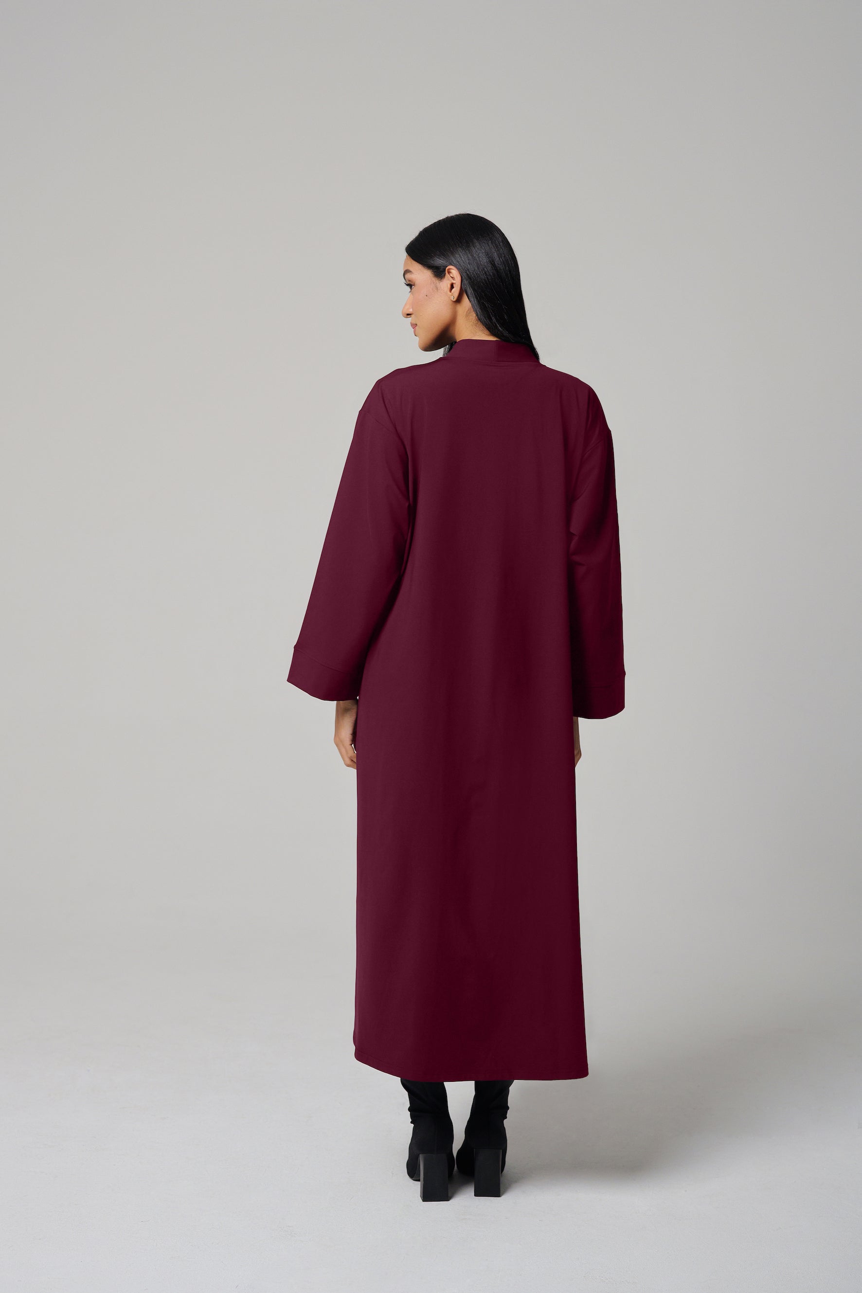 MULU Classic Women's Abaya - Maroon