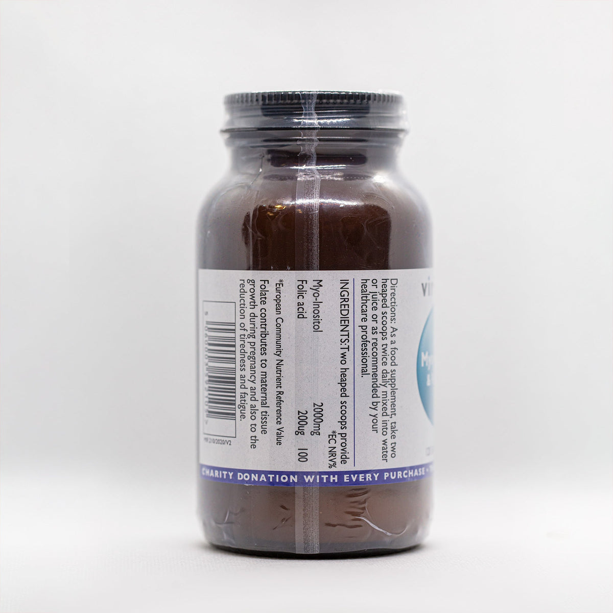 Viridian MyoInositol & Folic Acid Powder 120g