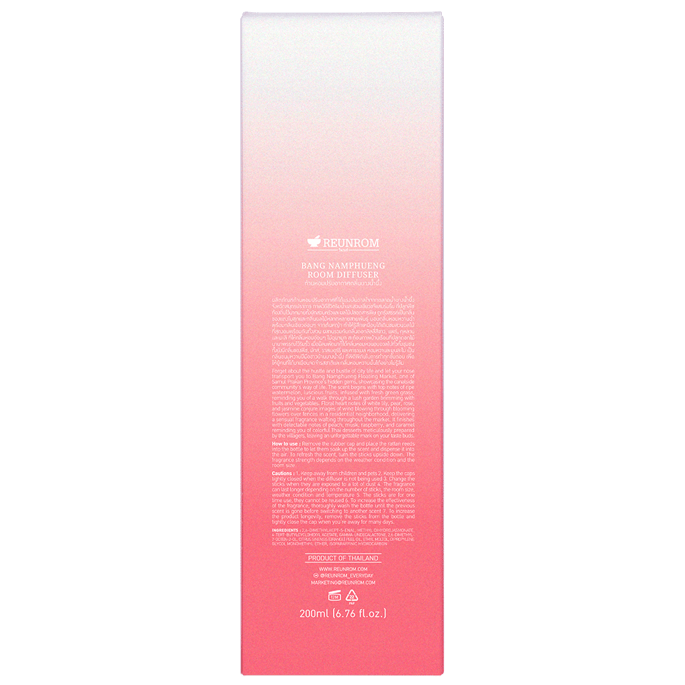 Room Diffuser 200ml Reunrom Bang Namphueng