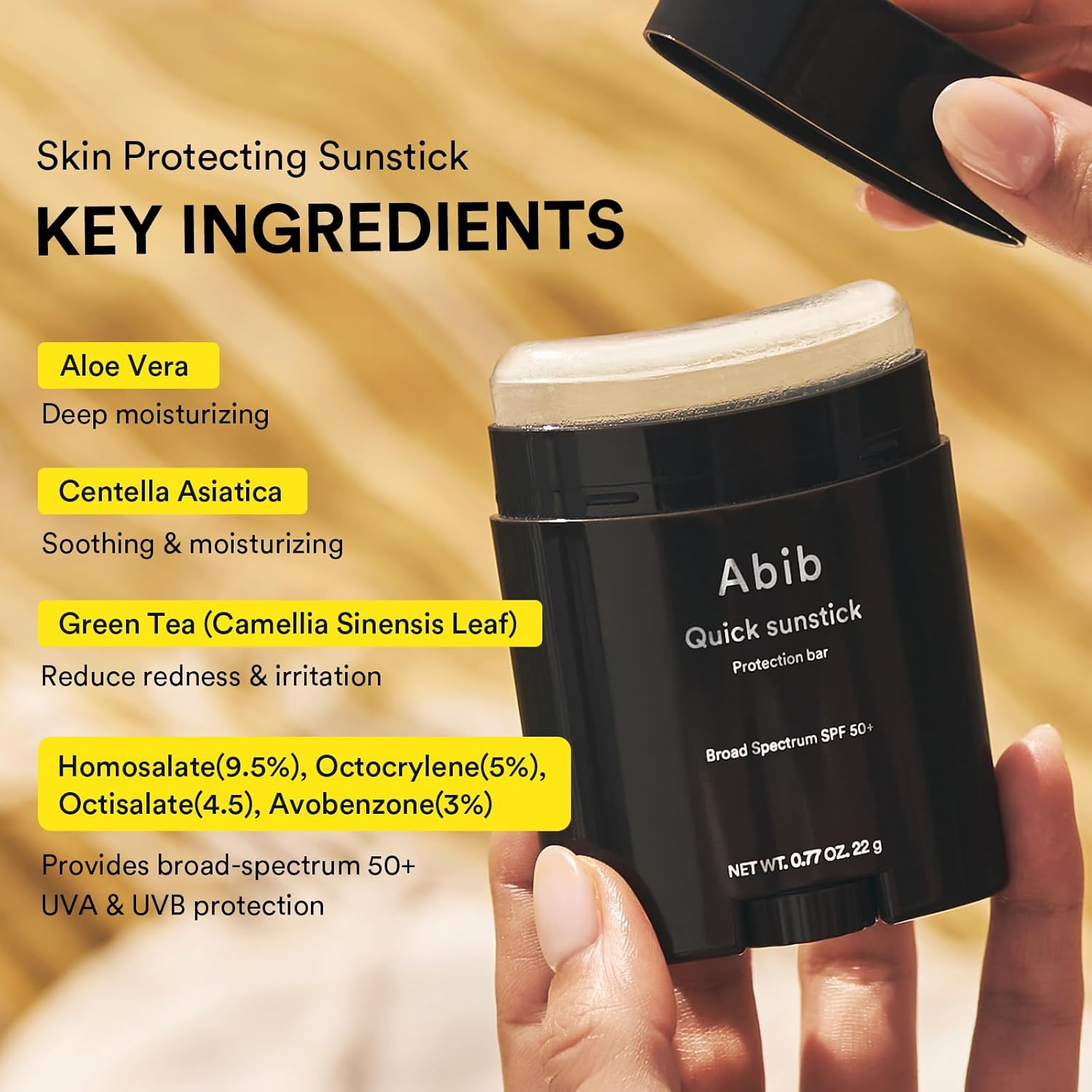 Abib Quick Sunstick Protection Bar Spf 50+ 22 g
