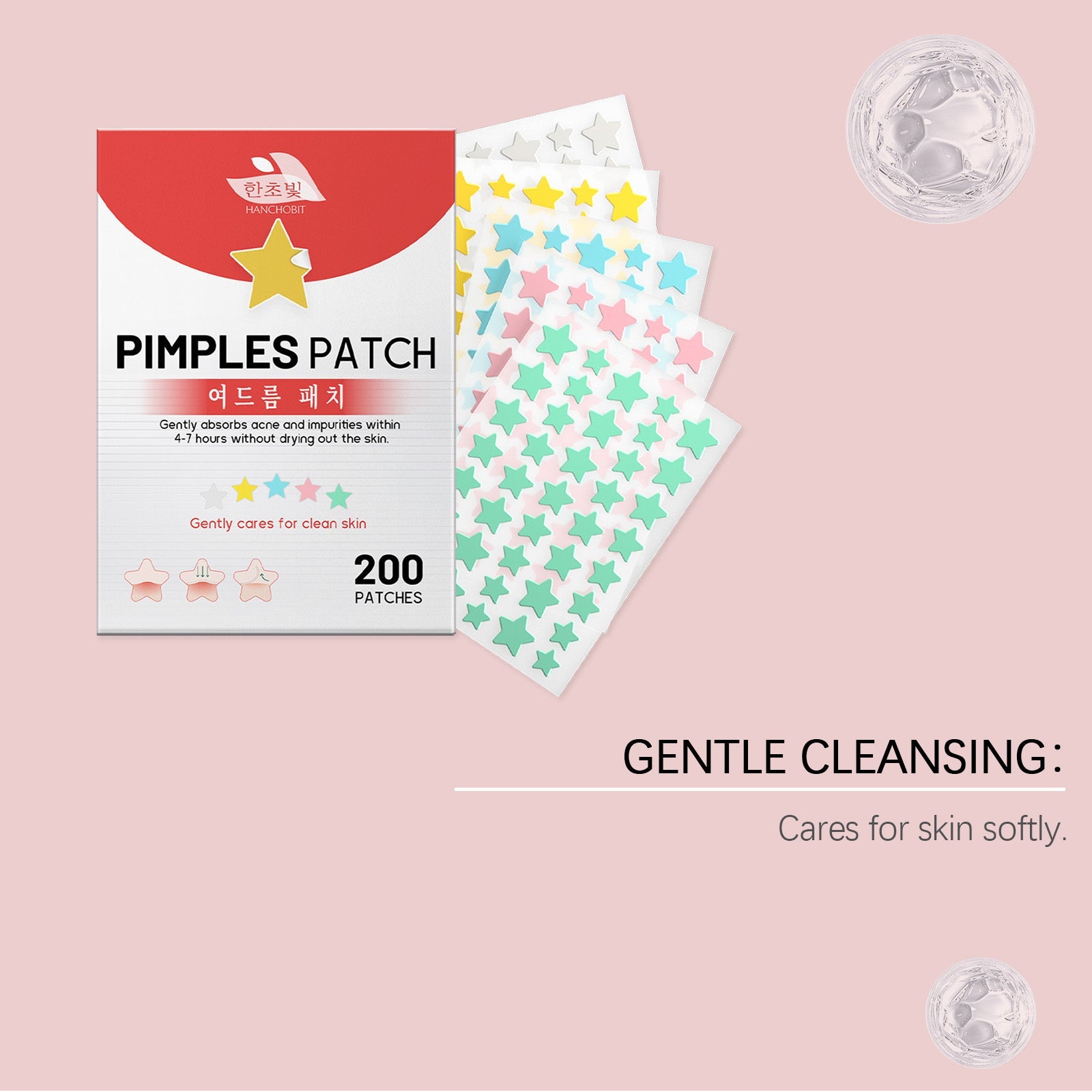 Acne Patch, Fast Clear Skin, Gentle Nourishing, Breathable, Daily Acne Care ,200pcs
