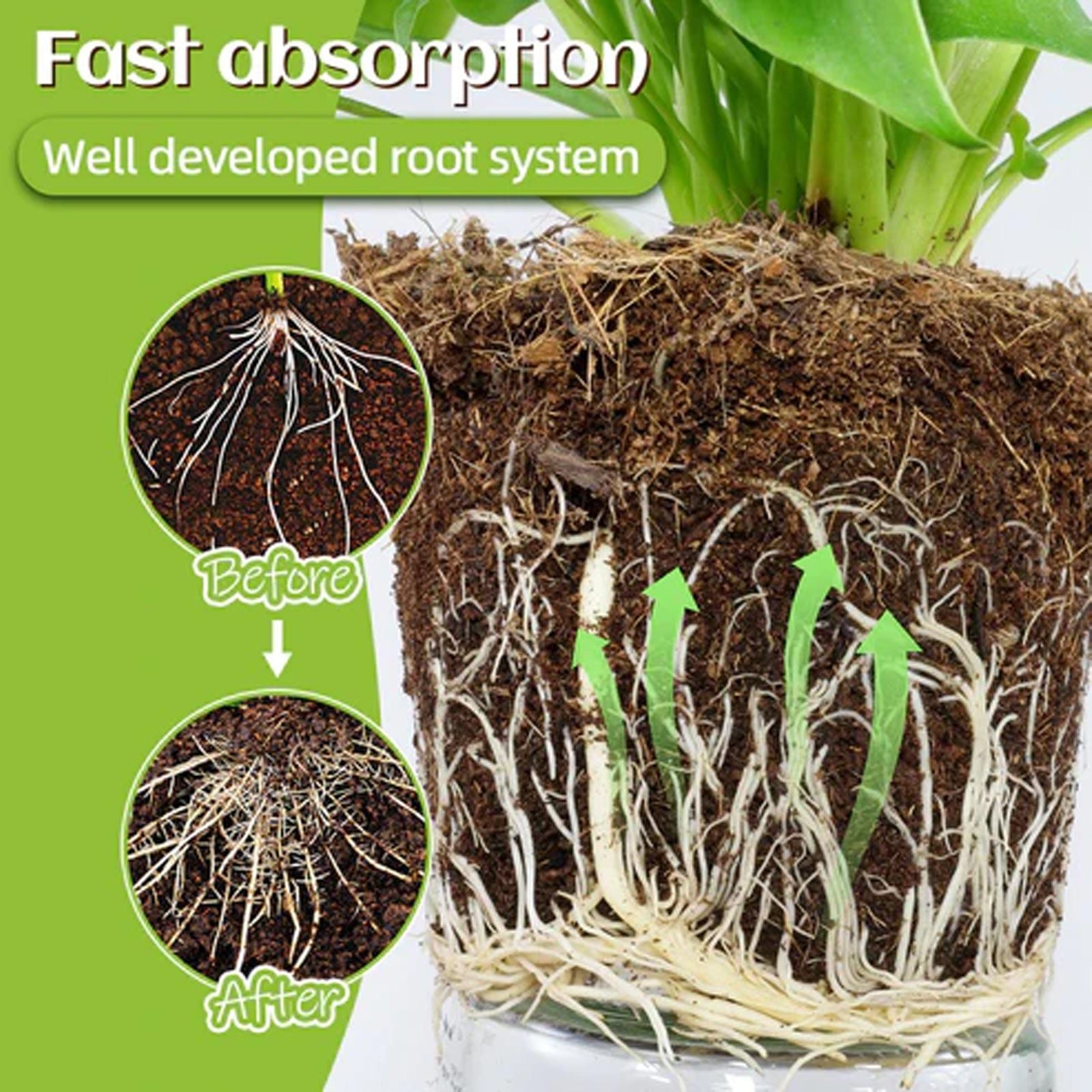 Boost Plant Growth Fast with Catalyst Stick, Fertilizer for Healthy Plants ,18pieces