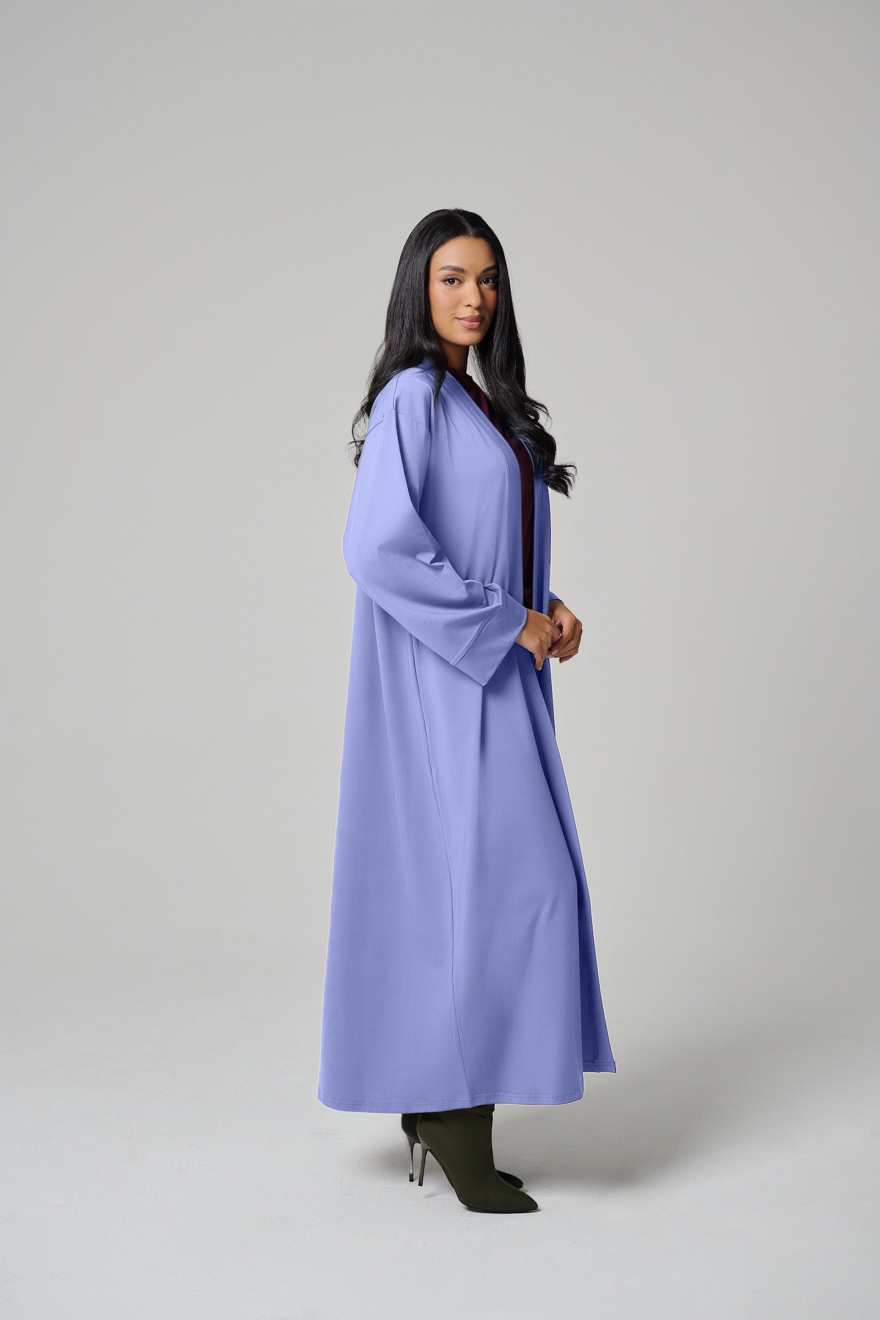 MULU Classic Women's Abaya - Light Blue