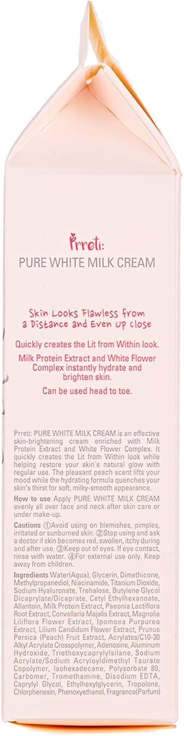 Prreti Pure White Milk Cream 50g
