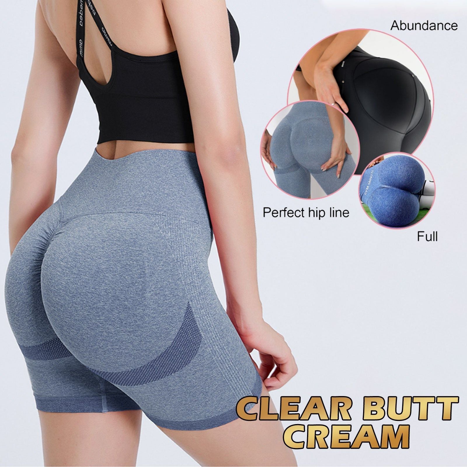 Get a Nice Ass with Clear Butt Cream, Firming, Volumizing, and Cellulite Removal ,100ml