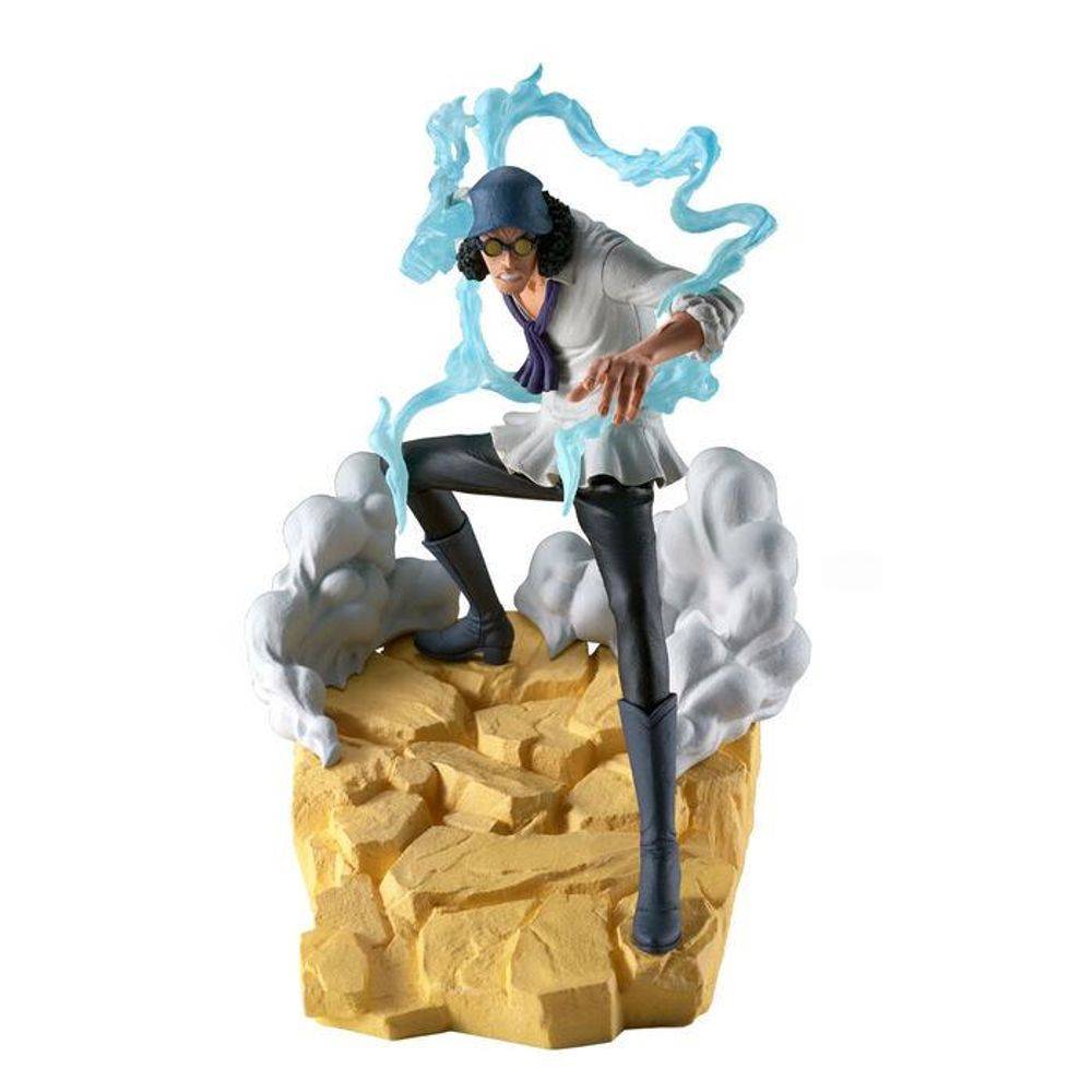 Banpresto Senkozekkei One Piece Kuzan Aokiji Figure, 17cm
