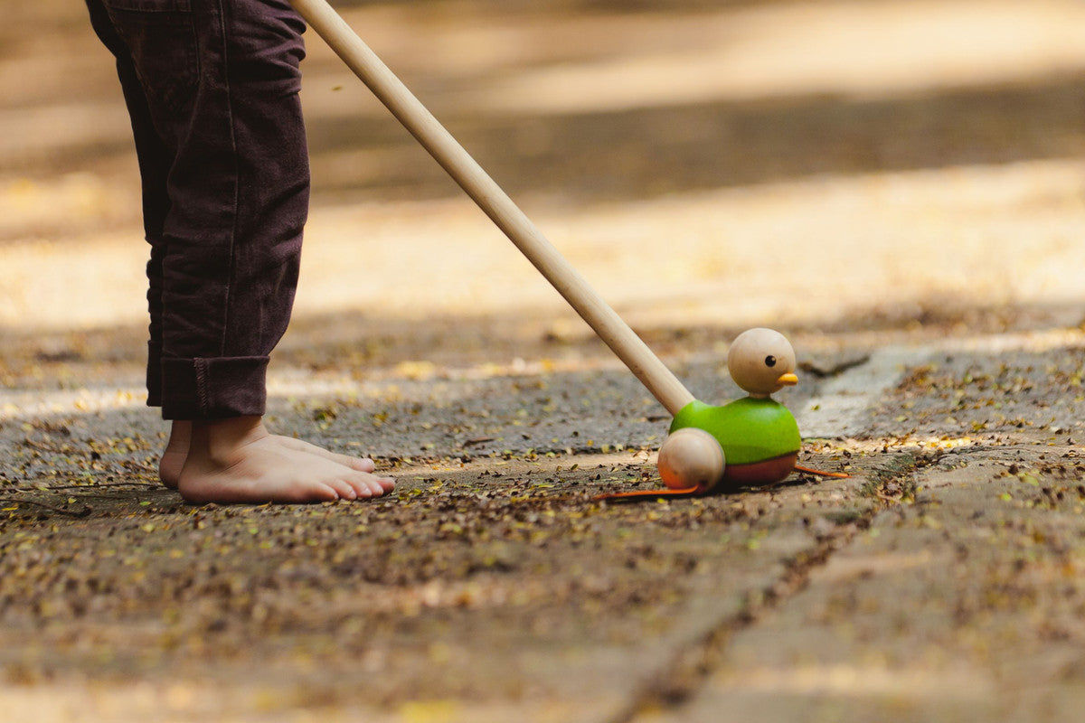 PlanToys Push Along Duck