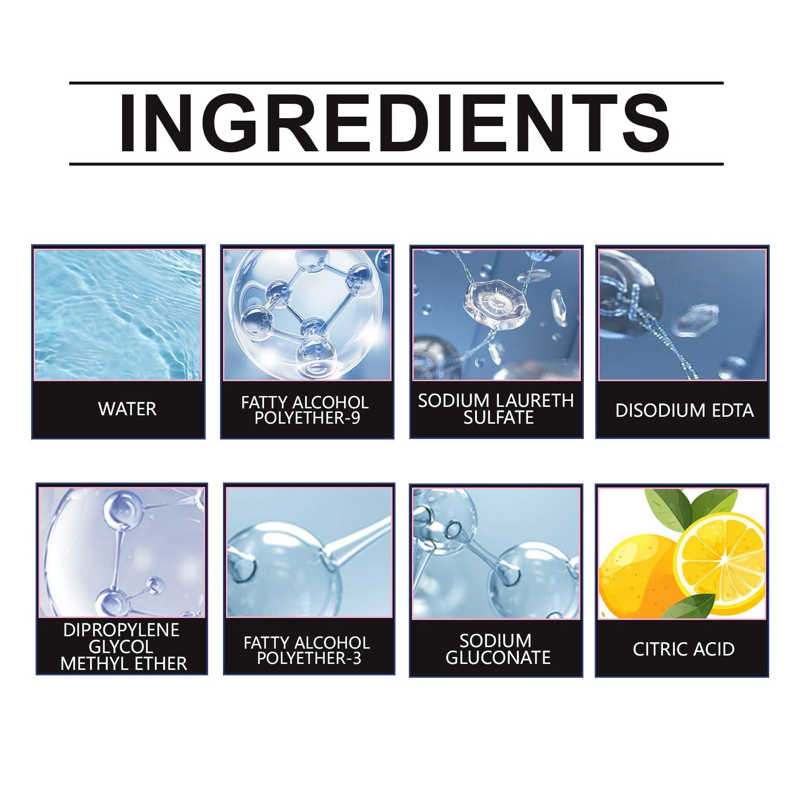 Car Interior Cleaner, Deep Cleaning, Eco-Friendly, Non-Irritating, Restores Shine ,120ml