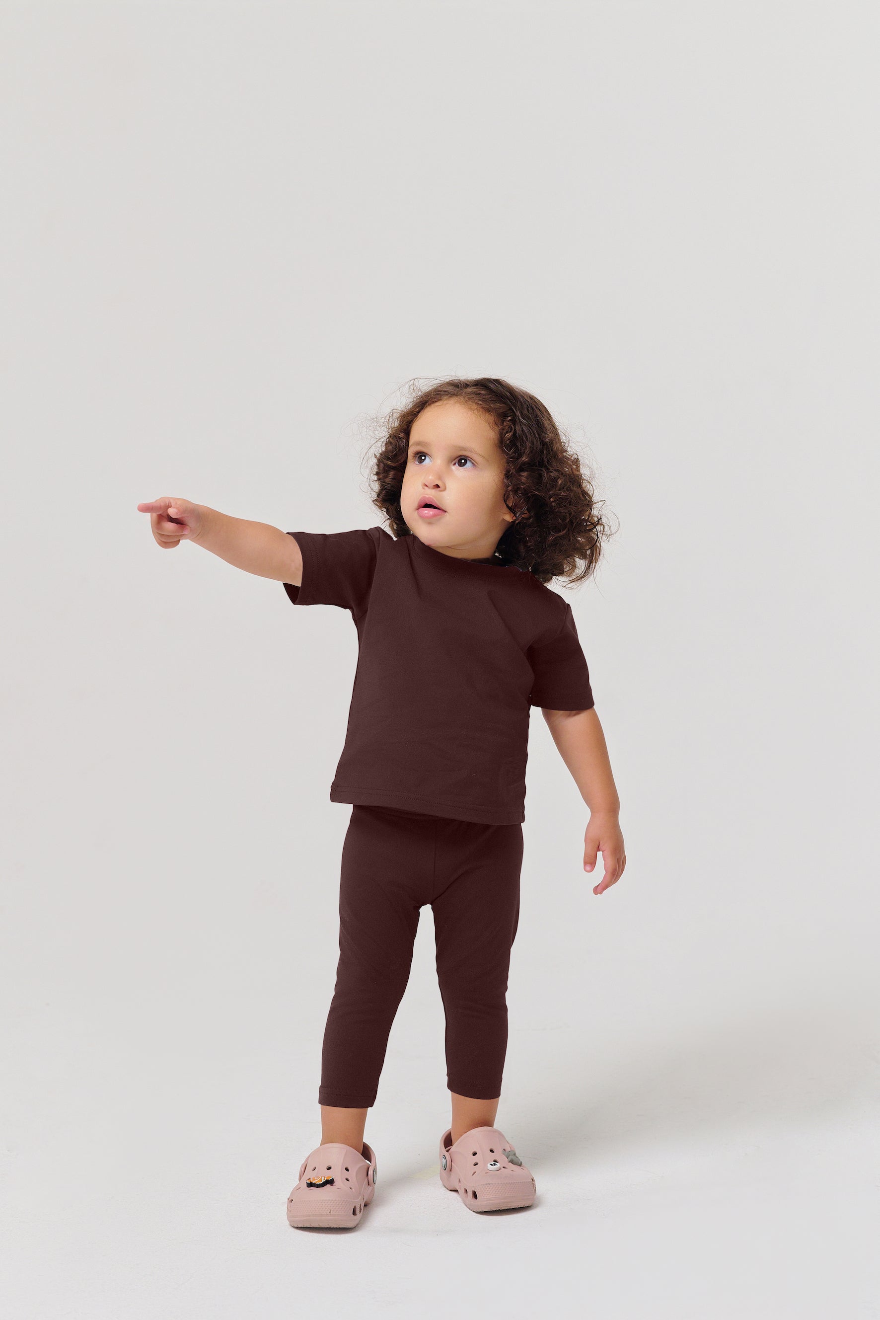 MULU Classic Unisex Baby T-shirt - Brown