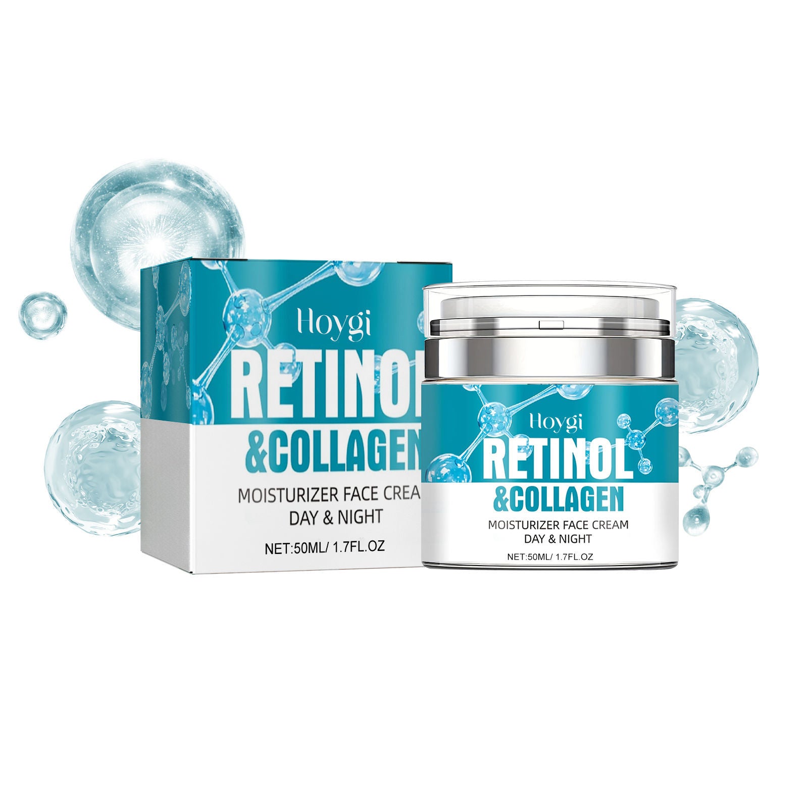 Revitalize Your Skin with Retinol Collagen Moisturizer, Firming Anti-Aging Cream ,50ml