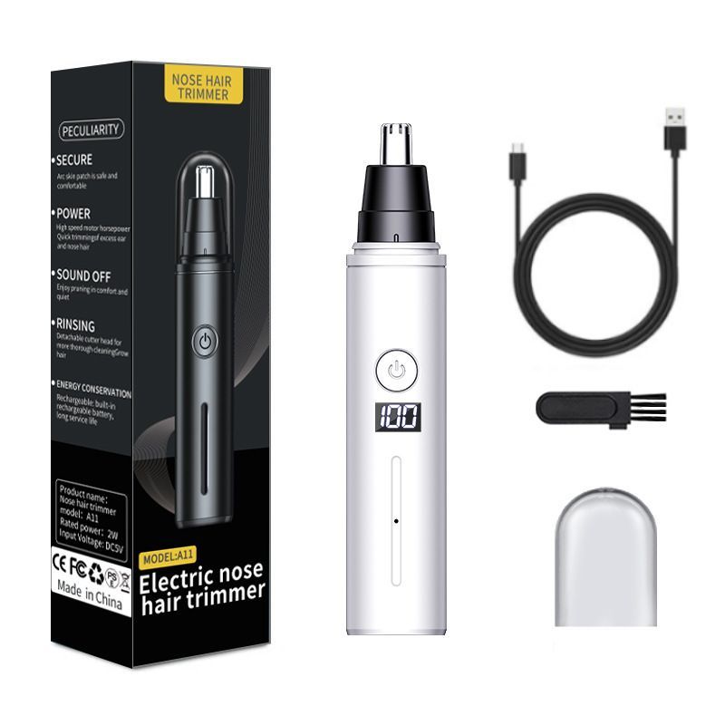 USB Type-C LED Nose Hair Trimmer