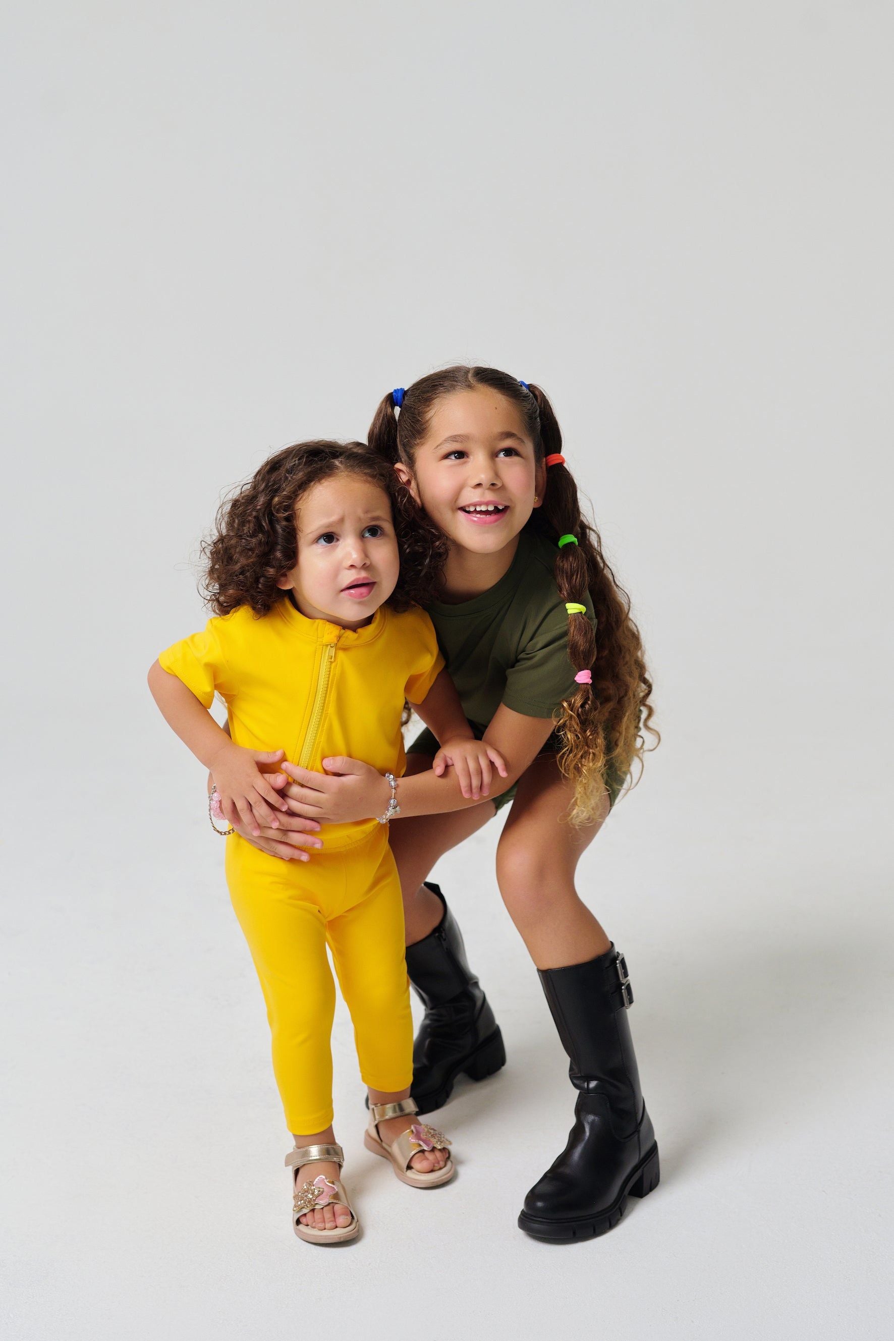 MULU Classic Unisex Baby Tights - Yellow