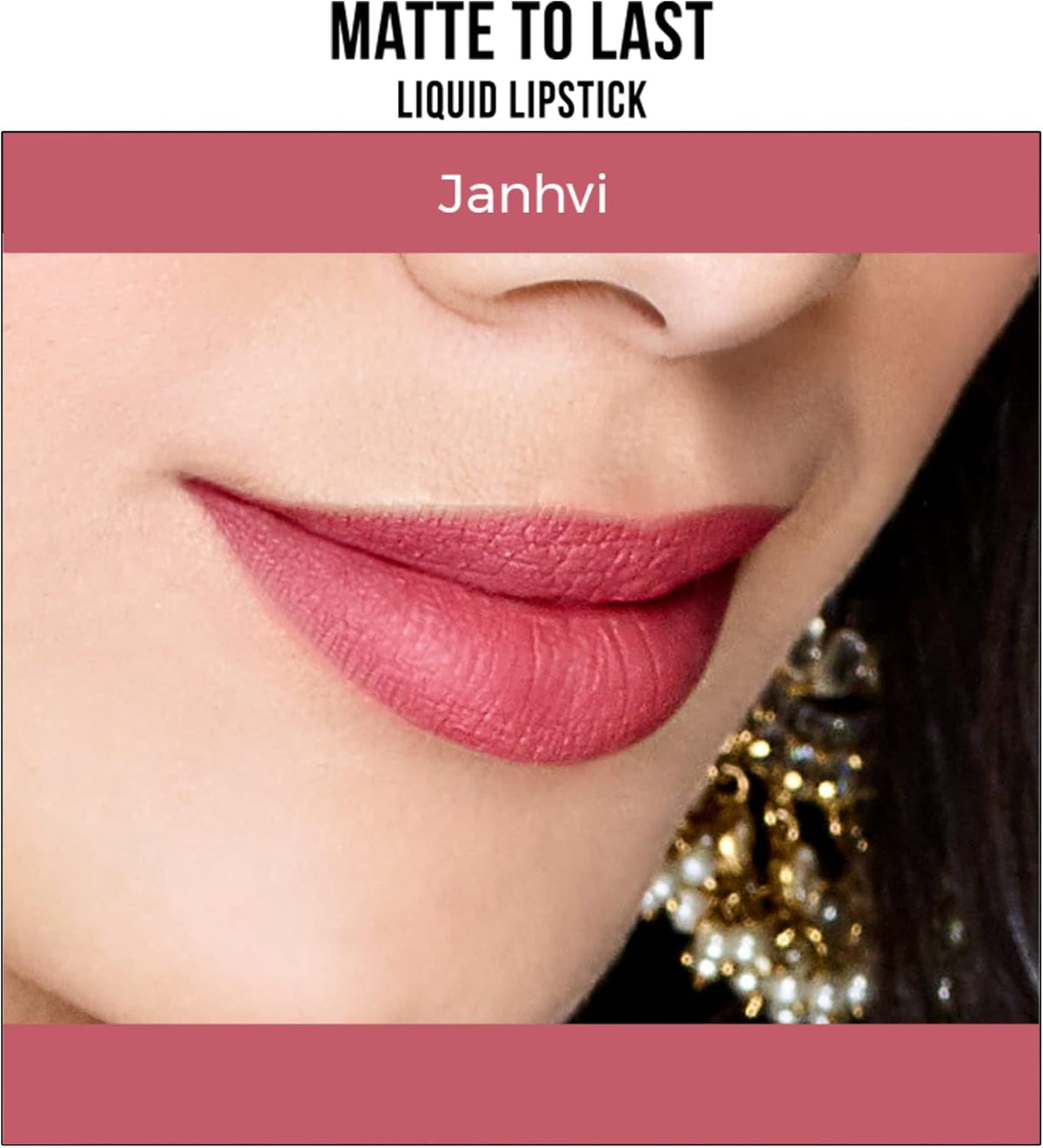 Nykaa Matte To Last ! Liquid Lipstick Janhvi 23