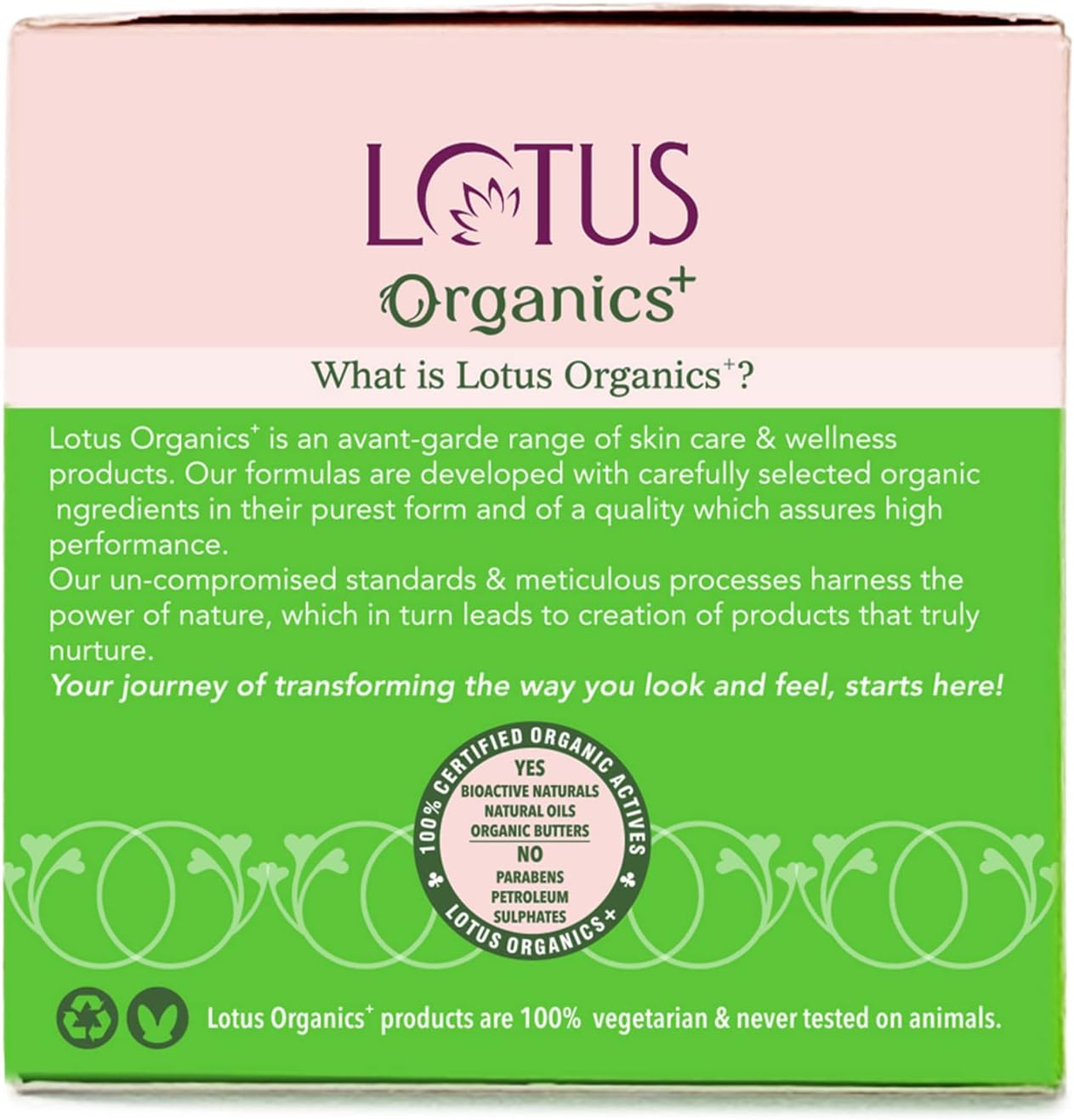 LOTUS Organics+ Precious Brightening Creme 50g -