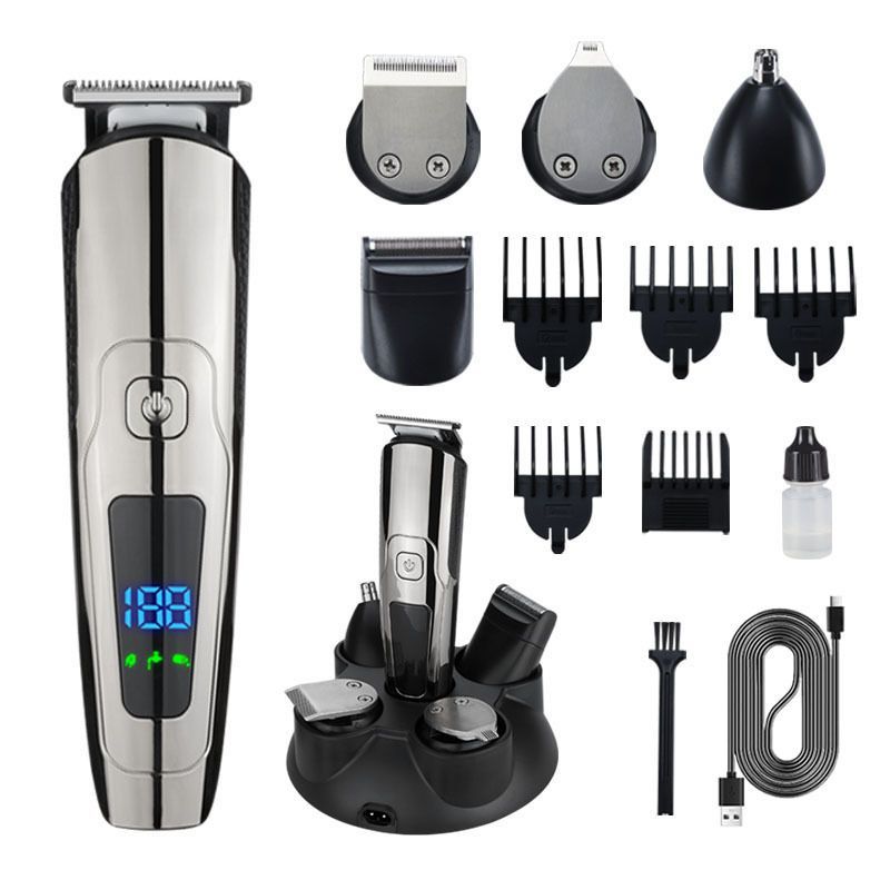 USB Rechargeable Electric Hair Clipper Trimmer