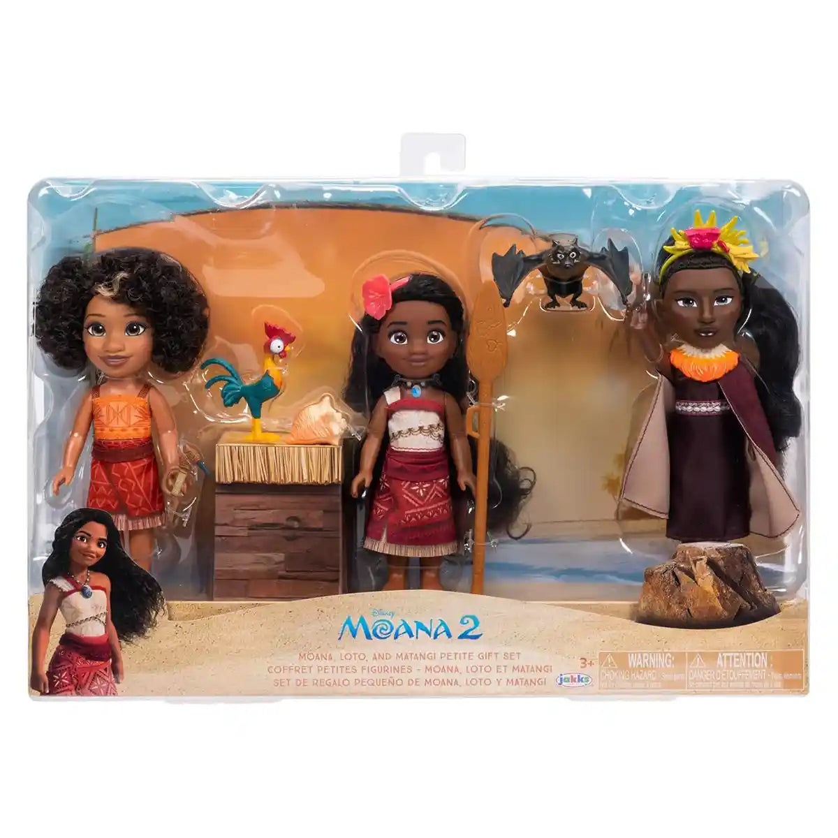 MOANA2 MOANA&FRIENDS PETITE SET 6