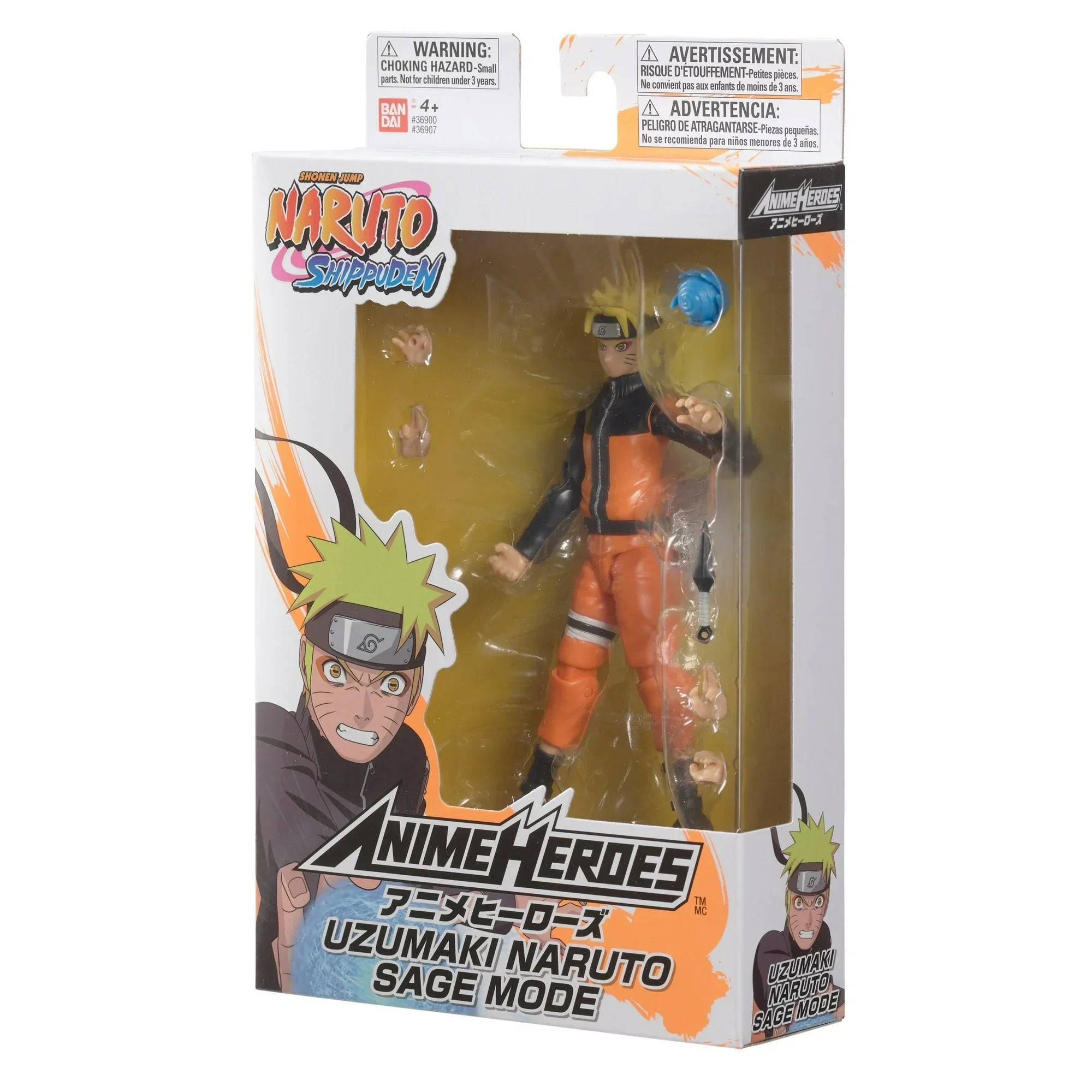 NARUTO ANIME HEROES 5ASST 6.5"