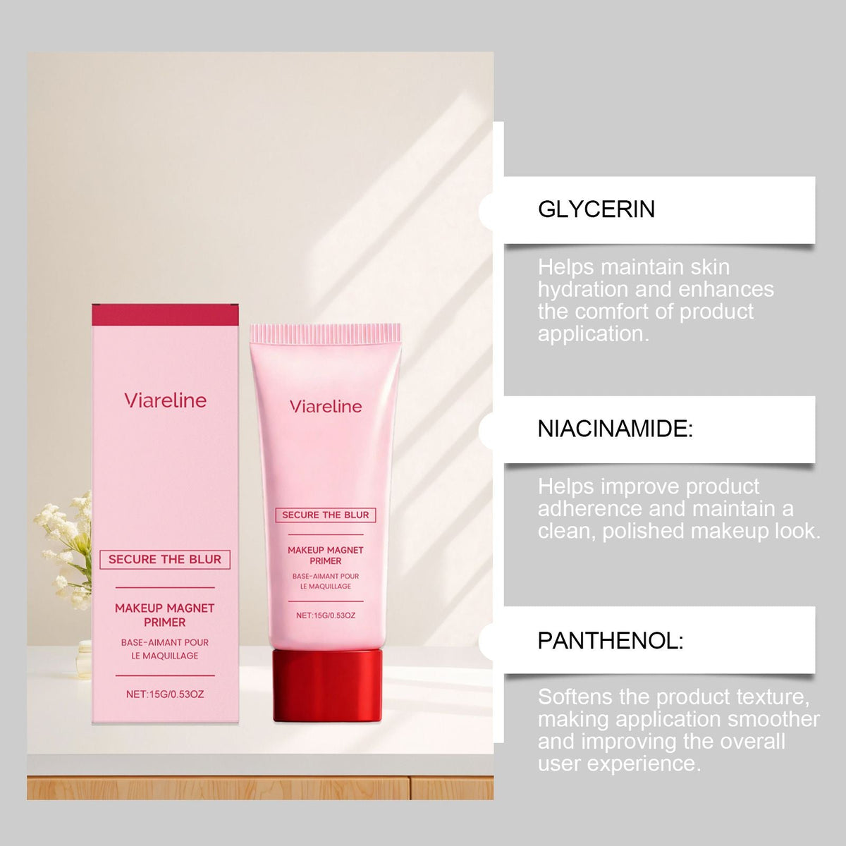 Lightweight Makeup Primer Hydrating Base 15g