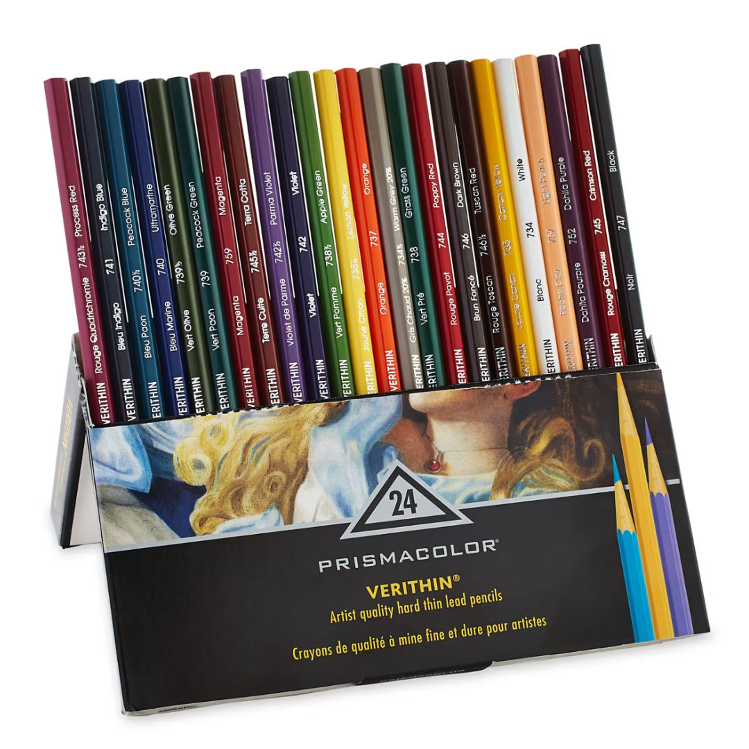 PRISMACOLOR VERITHIN, 24 Color Pencil, 02427
