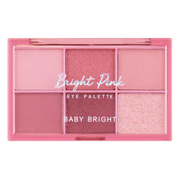 BRIGHT PINK EYE PALETTE 0.7G X 6COLORS BABY BRIGHT (M)