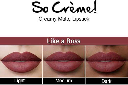 Nykaa So Creme! Creamy Matte Lipstick Like a Boss