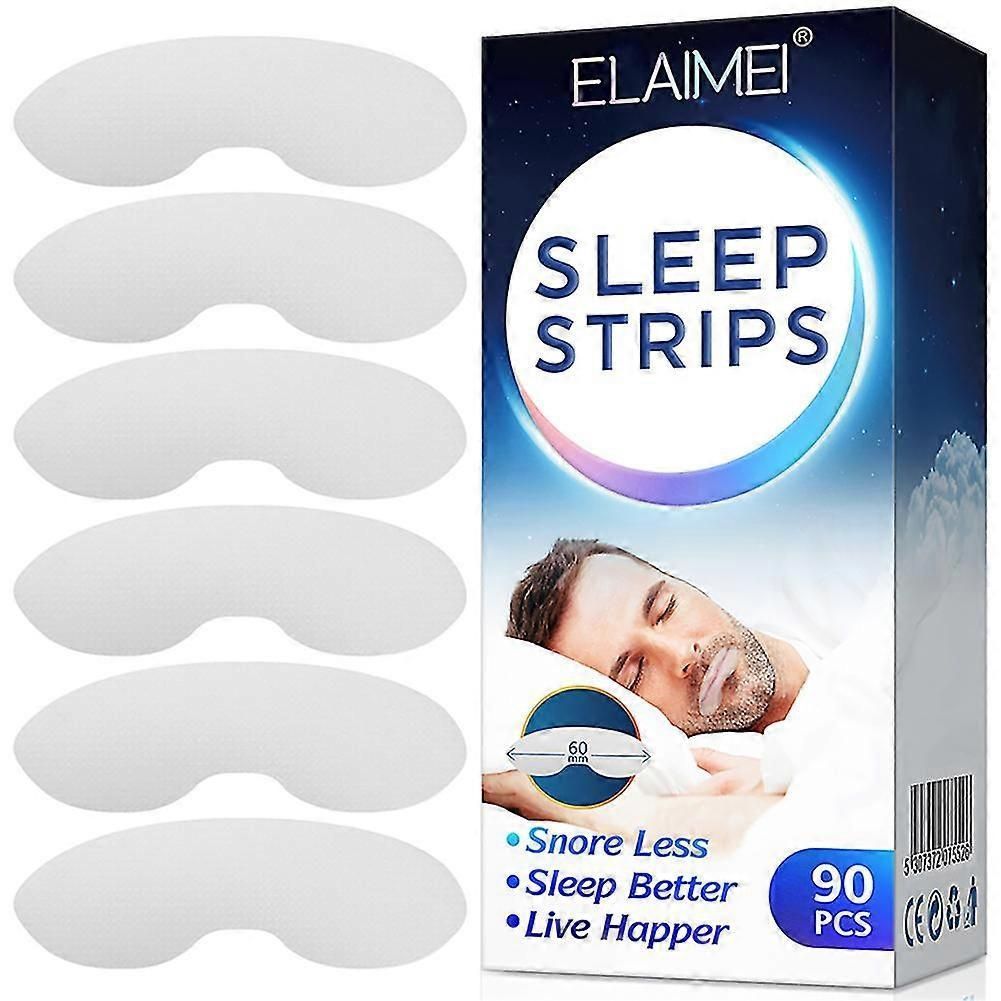 Sleep Strips Sleeping Mouth Tape Anti-snoring Closed-mouth Patch zxin