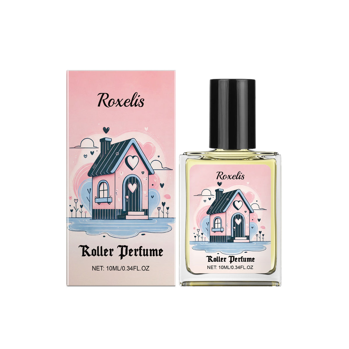 Charm Roll Perfume, Long-lasting Vanilla Jasmine Scent, Elegant & Confident ,10ml/box