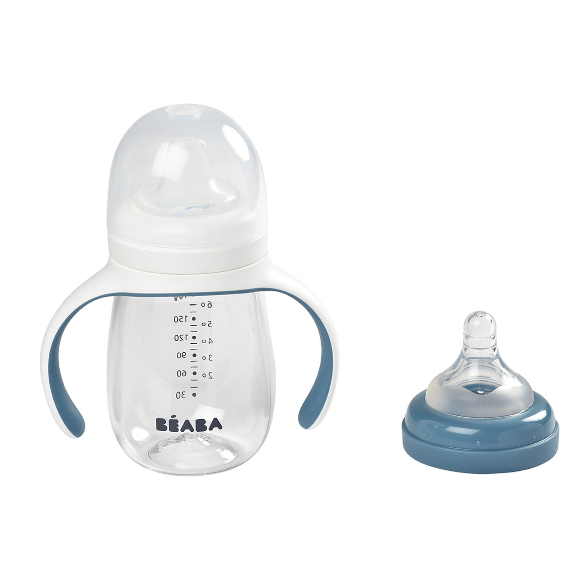 Beaba 2-in-1 Learning Cup Windy Blue