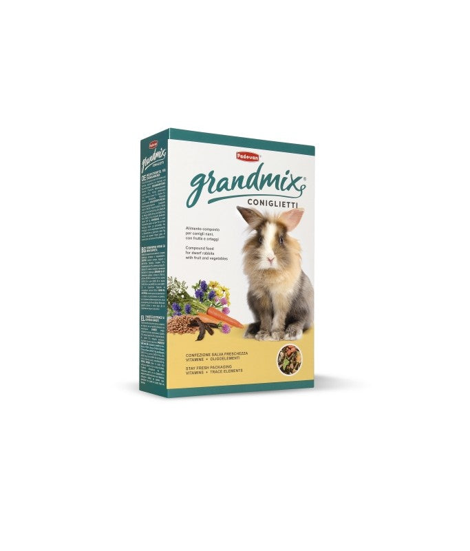 Padovan Grandmix Coniglieti(Bunnies) For Rabbit - 850gms