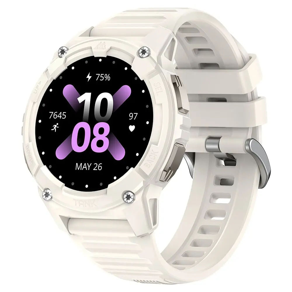 KOSPET Tank S2 Ultra GPS Smartwatch with 1.32” AMOLED Display, Bluetooth Calling, Military Grade & 5ATM Waterproof