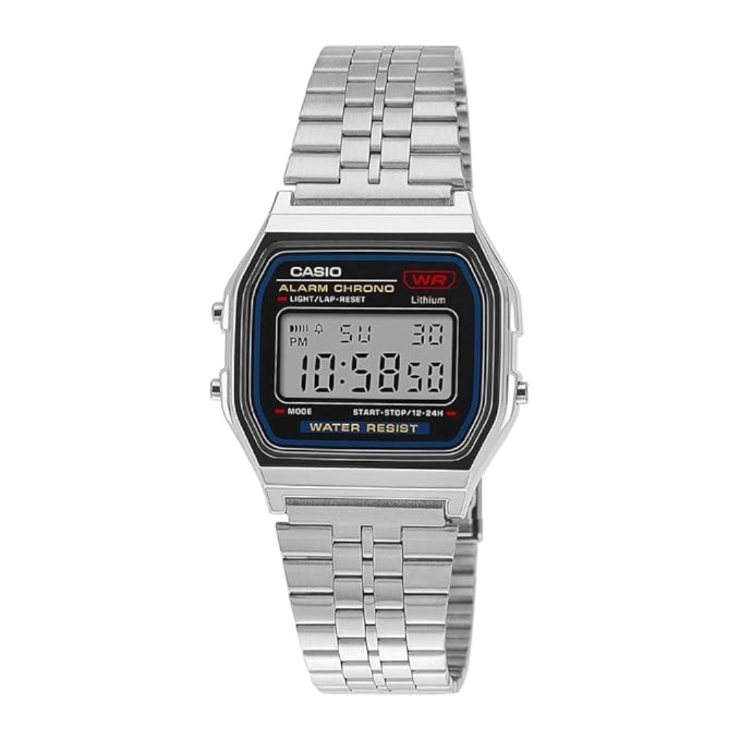 Casio Unisex Vintage Digital Dial Watch, A159W Series