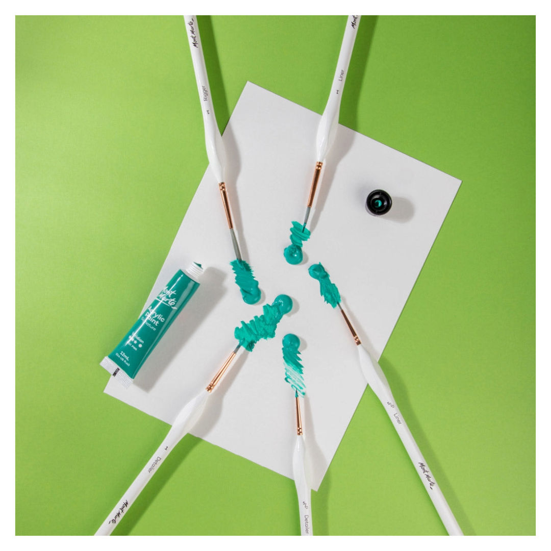 Mont Marte Detail & Liner Brush Set, 5-Pieces, BMHS0034 P24-489