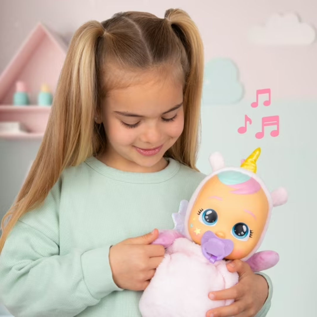 Cry Babies Goodnight Friends Luna & Poppy Interactive Doll, 30cm, 18+ Months