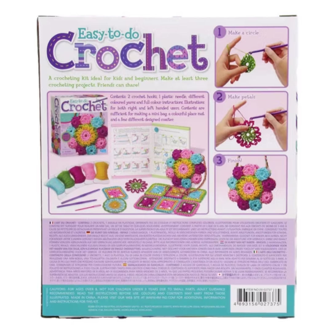 Crochet Art Craft Kit, For Age 8+ Years