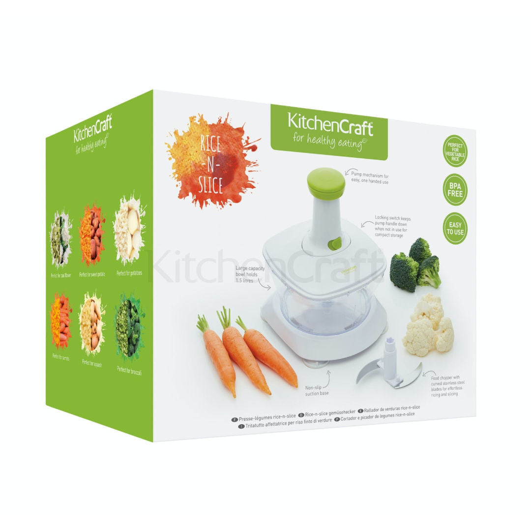 Kitchen Craft Rice And Slice Vegetable Slicer Kitchen Craft Herns