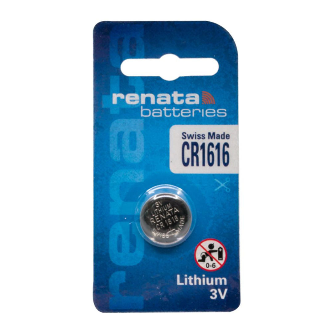 renata CR1616, 3V, Lithium Coin Cell Battery