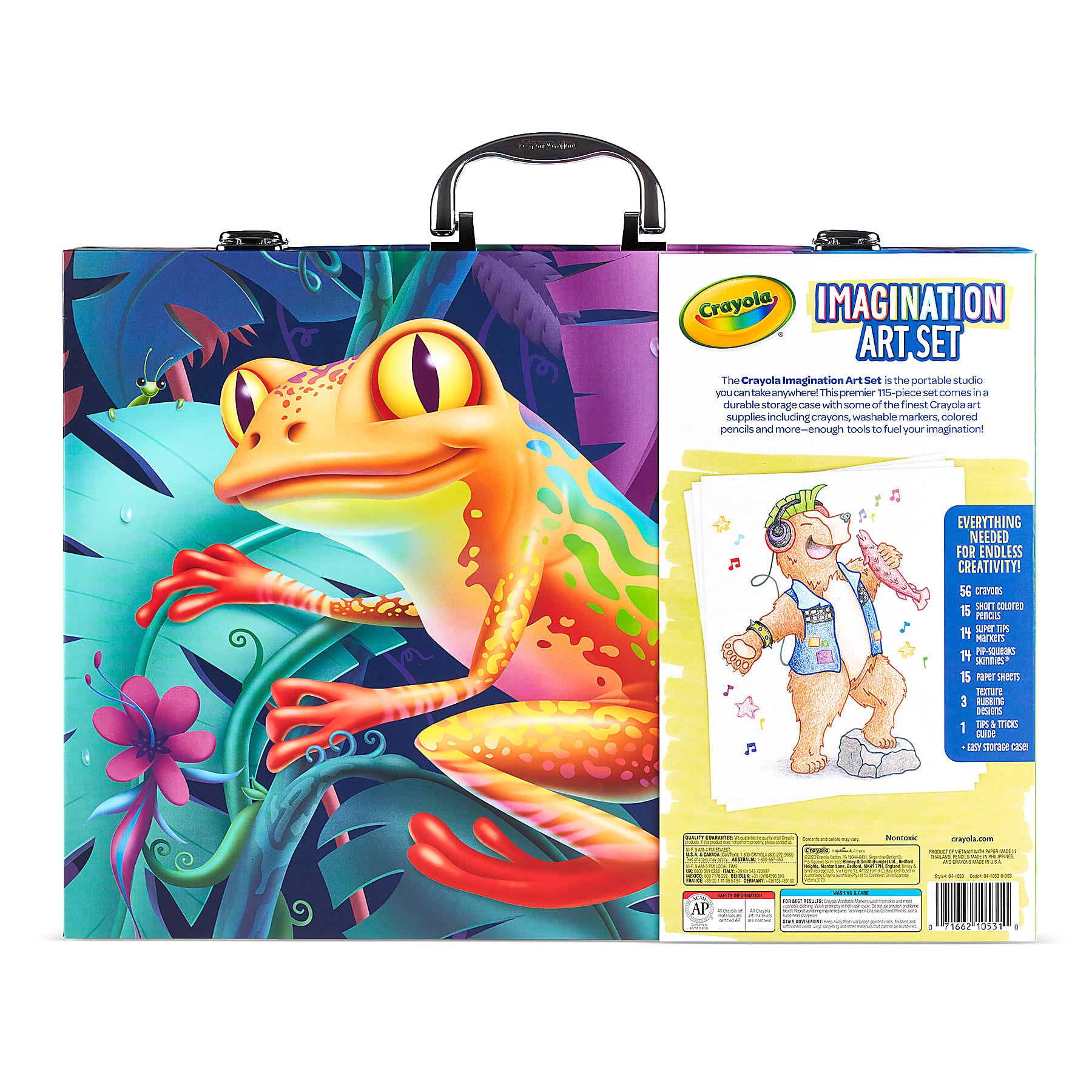 Crayola Imagination Art Set With Case, 115 Pieces