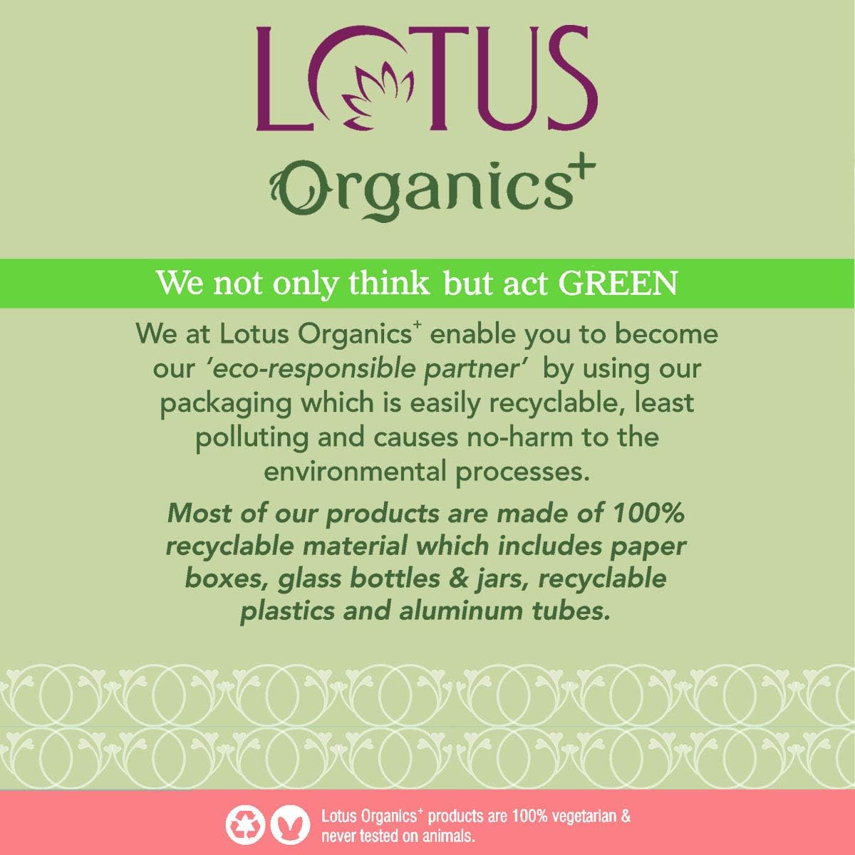 LOTUS Organics+ Divine Petals Toner Mist 50 ml -