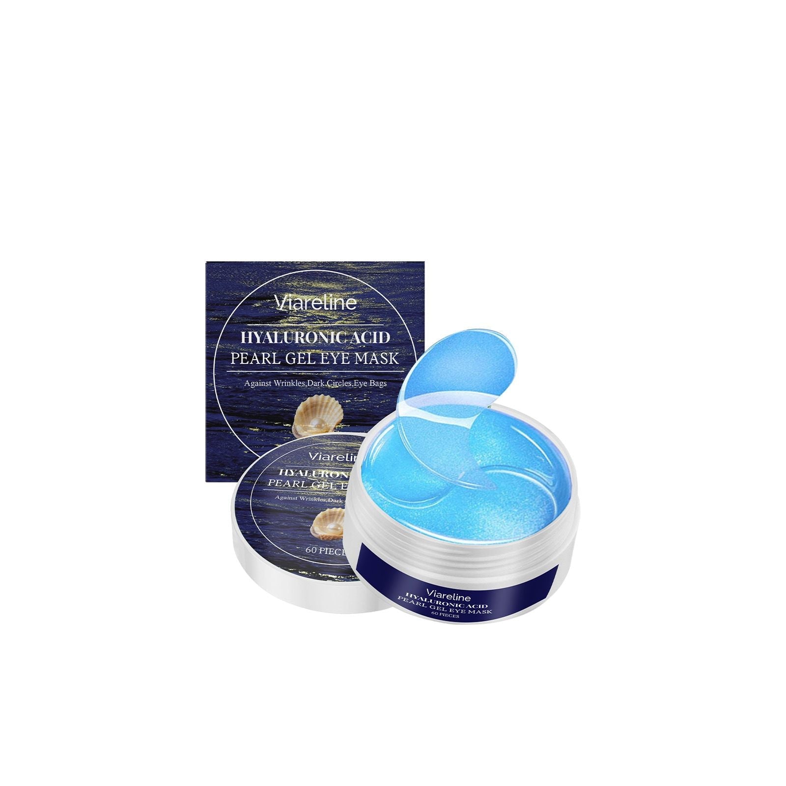 Hyaluronic Acid Under Eye Patches Hydrating Gel 60pcs