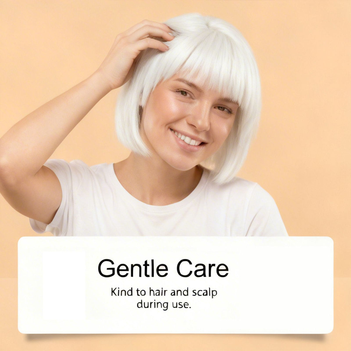 Temporary White Hair Color Wax Washable Styling 50g