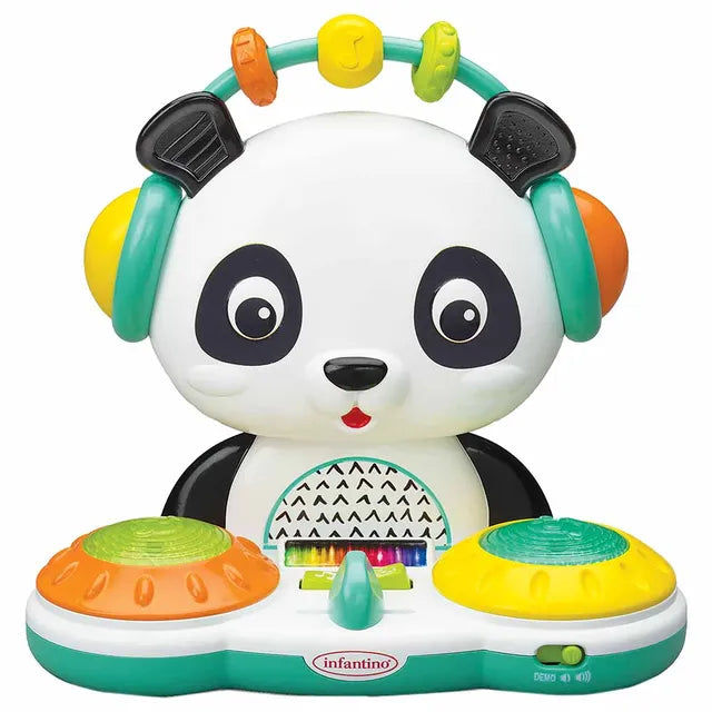 Infantino Spin & Slide DJ Panda Musical Toy
