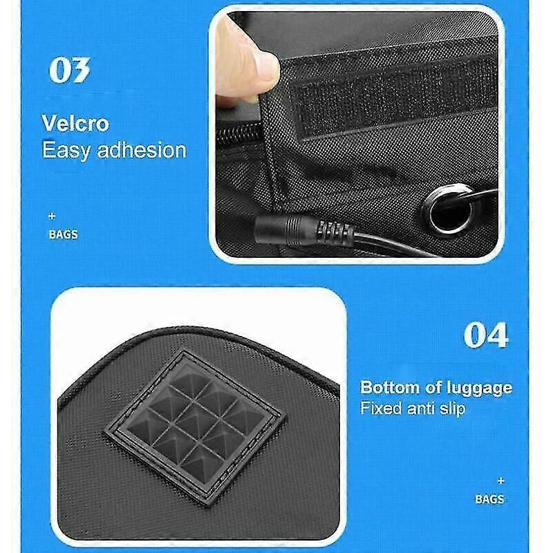 12V Electric Car Cooler Bag Foldable Thermal Picnic Storage