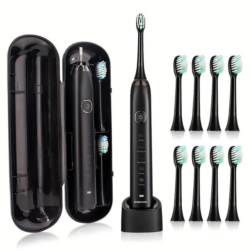Sarmocare S100 IPX7 Waterproof Sonic Electric Toothbrush